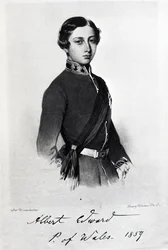 Edward, Prince of Wales, Engraved by Emery Walker